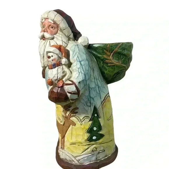 Christmas Santa with Candle - Picture 3 of 10